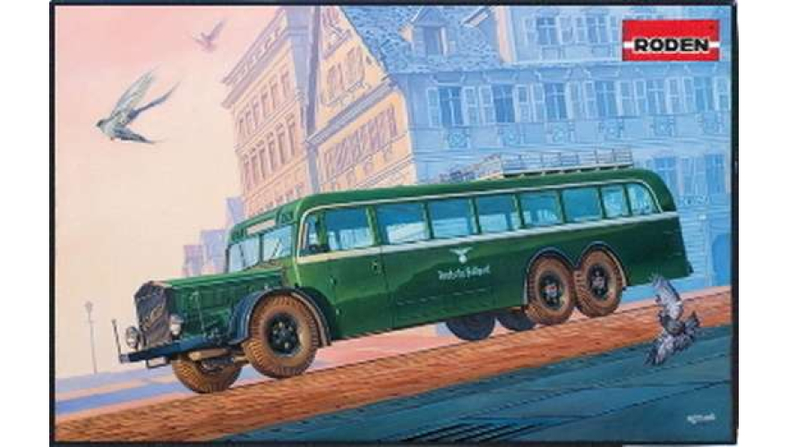     VOMAG 7 OR 660 Omnibus (WWII service),  RODEN,  1/72, : Rod729