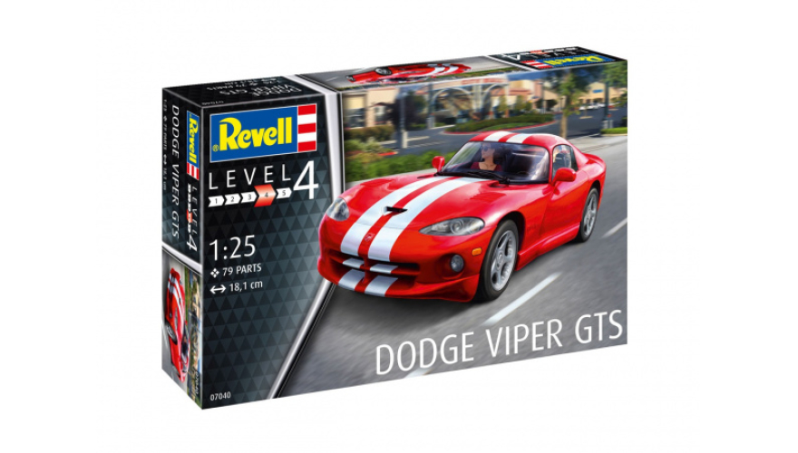    Dodge Viper GTS,   1:25. Revell 07040