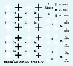       Sd. Kfz 232 FU (8-RAD),  1/72, : Rod704 # 4 hobbyplus.ru