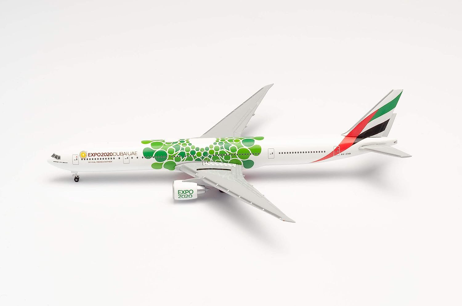   Emirates Boeing 777-300ER Expo 2020 Dubai, 1:500, 533720. # 4 hobbyplus.ru