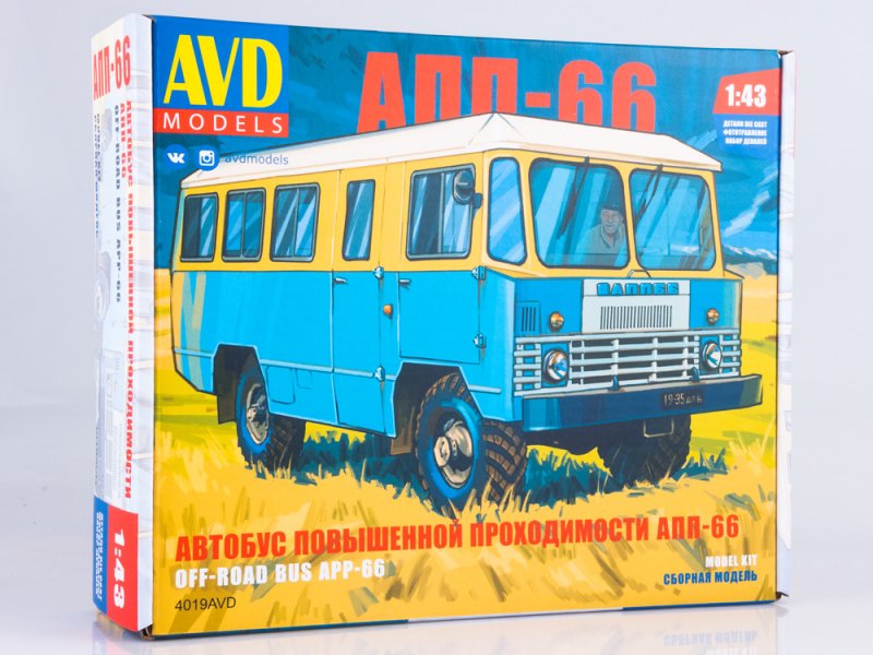      -66 ,  1:43. AVD Models 4019AVD  # 1 hobbyplus.ru