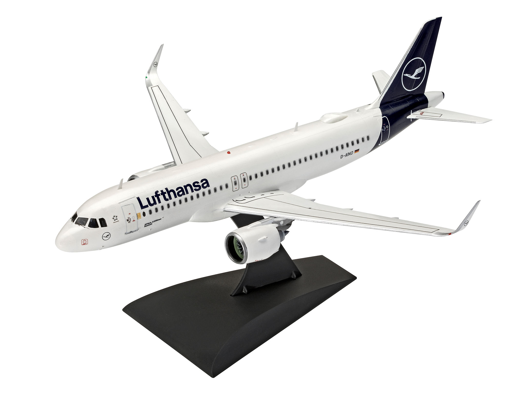     320 Lufthansa   ,  1:144, Revell 03942. # 2 hobbyplus.ru