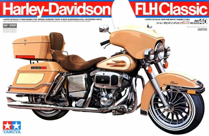    Harley Davidson FLH Classic ( ),  1:6,  Tamyia, : 16040 # 1 hobbyplus.ru