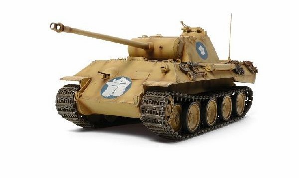     Panzerkampfwagen V Panther  (PzKpfw V Panther Ausführung A)    .  1:25. # 1 hobbyplus.ru