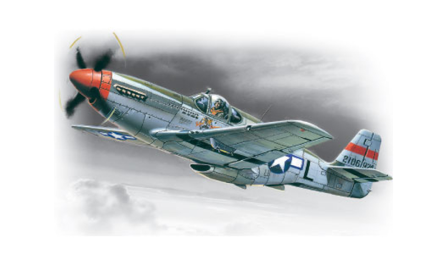 Mustang P-51C ICM Art.: 48121 : 1/48   II 