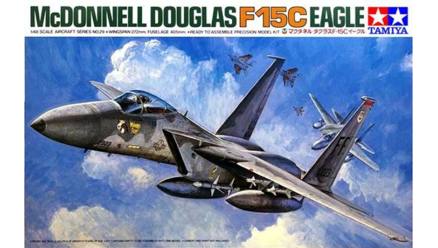     1/48  McDONNELL DOUGLAS F-15C EAGLE  1 ,  TAMYIA, : 61029