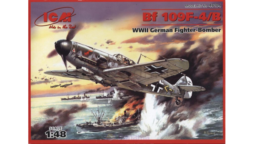 Bf 109F-4/B ICM Art.: 48104 : 1/48