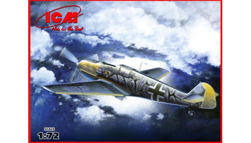 Bf 109E-7/B,     - ICM .: 72135 : 1:72