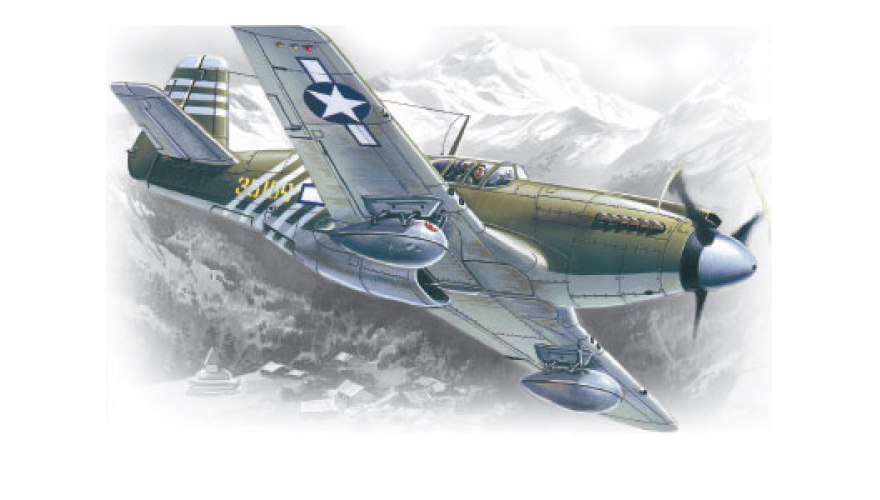 Mustang P-51A ICM Art.: 48161 : 1/48   II 