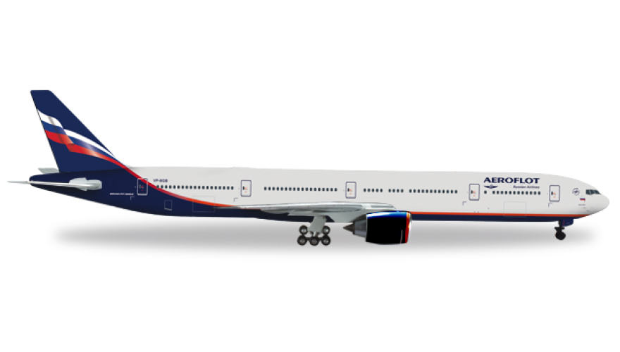    Boeing 777-300ER ,  1/200,  HERPA,  556552