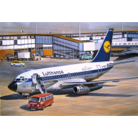 ������� ������ �-731 ���������� LUFTHANSA, ������������ ��������� ��������, ������� 1/144, �������: EE14415