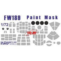     FW 189 (ICM),  1/72,  KAV models, : M72 009
