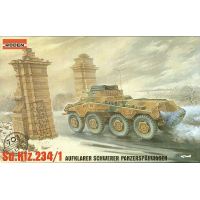 ������� ������ �������� ������� ������������� ���������� Sd. Kfz 234/1, ������� 1/72, �������: Rod703