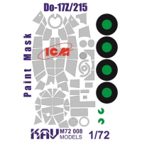 ���������� ����� �� Do-17Z/215 (ICM), ������� 1/72, ������������� KAV models, �������: M72 008