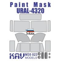 ���������� ����� �� ���������� ����-4320 (������), ������� 1/35, ������������� KAV models, �������: M35 023