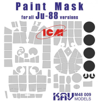 ���������� ����� �� ���������� Ju-88 (ICM), ������� 1/48, ������������� KAV models, �������: M48 009