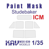 ���������� ����� �� ���������� Studebaker (ICM, ��������), ������� 1/35, ������������� KAV models, �������: M35 039