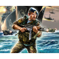 Soldiers of the Russian Federation.