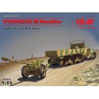 V3000S/SS M Maultier c ������ Pak 36(r), ICM Art.: 35803 �������: 1/35