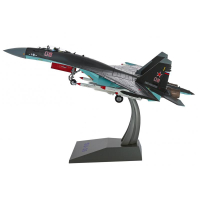       -35 ,  1:48.  47 . Large metal model of a Russian Su-35 fighter airplane, scale 1:48. Length 47 cm.