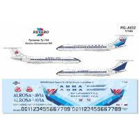 ������ ��� ������� ������ ��-134 � �������� 1/144, ���������� �5, ������������� REVARO, �������: RG�A032