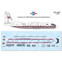 ������ ��� ������� ������ ��-24�� � �������� 1/144, ������������ ���������������, ������������� REVARO, �������: RG��021