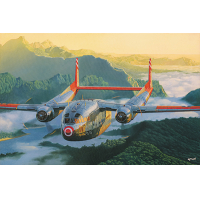 ������� ������ ������� Fairchild C-119G Boxcar , ������������ RODEN, ������� 1/144, �������: Rod321
