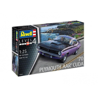 ������� ������ ���������� Plymouth AAR Cuda 1970 ����, � �������� 1:25. Revell 07664