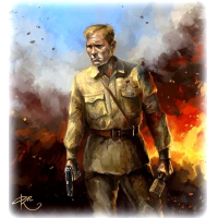 Soldiers of the USSR, the second world war.