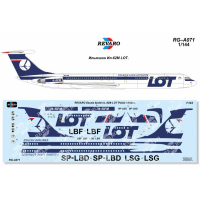 ������ ��� ������� ������ ��-62� � �������� 1/144, LOT, ������������� REVARO, �������: RG�A071