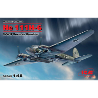 ������� ������ �������� ���������� �������������� Heinkel He 111H-6, �� ICM ������� 1:48.
