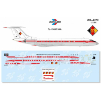 ������ ��� ������� ������ ��-134�� � �������� 1/144, NVA DDR (���), ������������� REVARO, �������: RG�A079