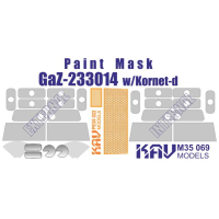 ���������� ����� �� ���������� ���-233014 ���� � ���� ������-� (������) ������� + ���������� + �������������, ������� 1/35, ������������� KAV models, �������: M35 069