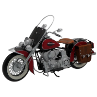 ������ ����� ��������� HARLEY-DAVIDSON FL OHV 45O V-TWIN    1952 �., ����� 40 ��, ������. 