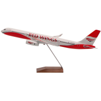 ������ �������� ��-204 ������������ RED WINGS ������, ������� 1:100, ����� ������ 46 ��.