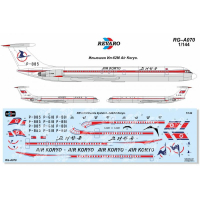 ������ ��� ������� ������ ��-62� � �������� 1/144, Air Koryo, ������������� REVARO, �������: RG�A070
