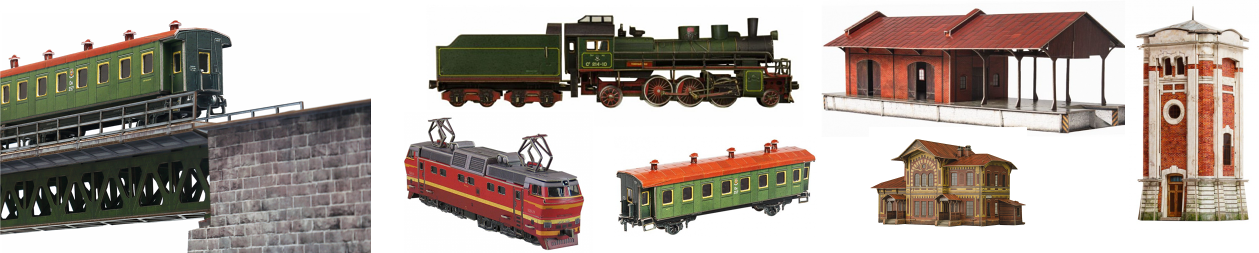 ��������������� �������� � ������ ����� ������ 1:87, HO